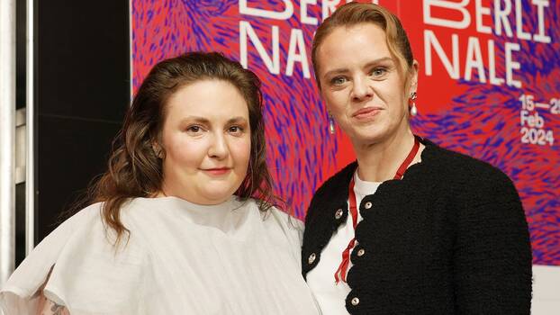 Lena Dunham and Julia von Heinz bei der Berlinale 2024